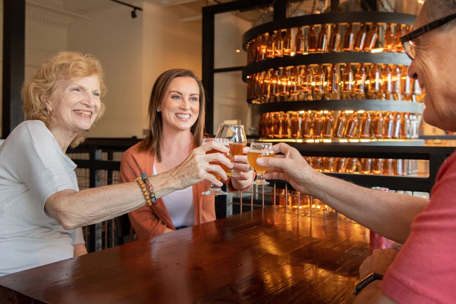 Guests-making-a-toast